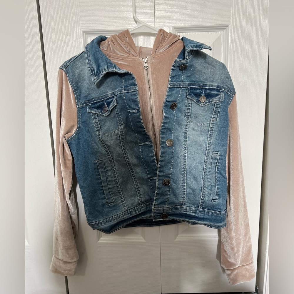 Pink Denim Jacket